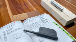 Auswahl und Bemusterung von Beschlägen