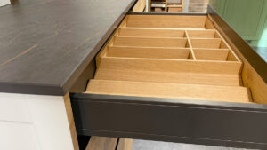 Muster für Schubladeneinteilung in Holz